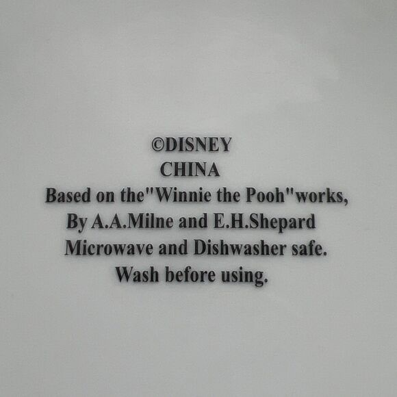 Disney Winnie the Pooh Herb Dinner Plates Set of 4 - Picture 14 of 14